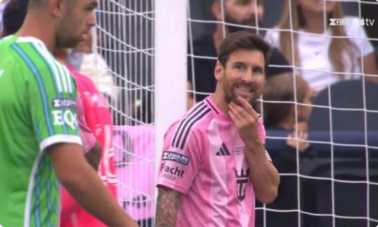 The bizarre and strange moment from Messi that caused Inter Miami to lose the Leagues Cup final today.