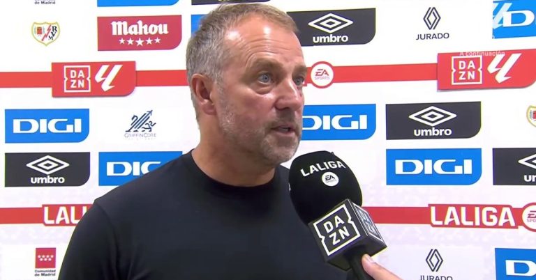 Flick explodes after the shocking draw against Rayo Vallecano… and praises the star who saved Barcelona from a certain defeat!