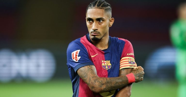 Raphinha reveals the reason behind his dip in form and points the finger at a Barcelona teammate!