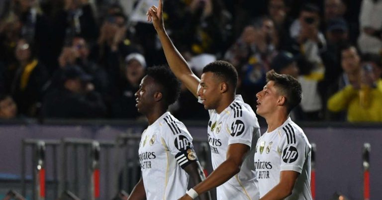 Not Mbappé… An unexpected star steals the spotlight in Real Madrid’s five-goal continental victory!