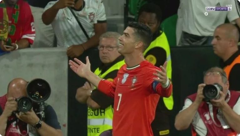 Watch Ronaldo’s stunning second goal that officially secured Portugal’s qualification for the World Cup, following an incredible assist from Nuno Mendes.