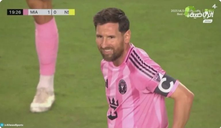 Watch Messi’s rare and incredible goal against Nashville in the Round of 16 of the MLS Playoffs, and the commentator’s reaction and shock due to the magical technique Messi used in this world-class goal.