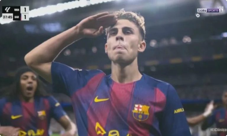 Watch the strange and unbelievable moment from Arda Güler in Barcelona’s first goal against Real Madrid, scored by Fermín López, and the shock of coach Xabi Alonso