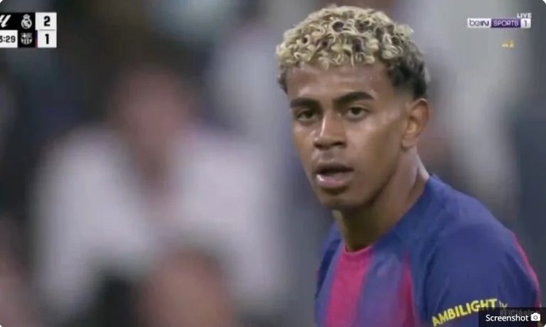 The scene of Lamine Yamal and the furious Real Madrid fans that will top the global trend due to what happened between them in the Clasico.