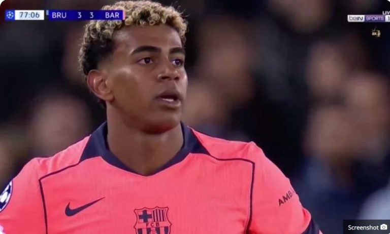 Lamine Yamal Saves Barcelona from Defeat in the UEFA Champions League with This Incredible and Unbelievable Goal That No One Has Yet Fully Comprehended.