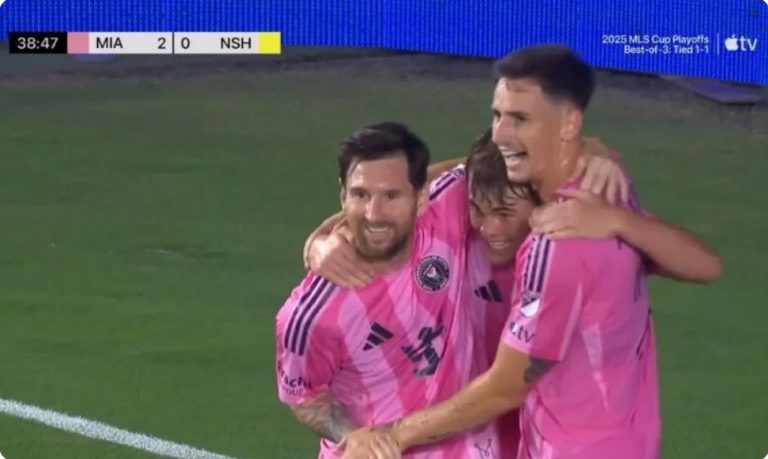 Watch the insane, magical way Messi and his teammate Allende scored this stunning goal while the goalkeeper was off his line, with a wild commentary from the American announcer who lost his mind and went crazy over Messi and his teammate’s incredible play!