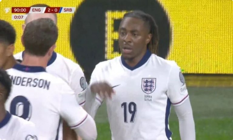 Watch the illogical and bizarre goal scored in the England vs Serbia match in the qualifiers, and witness the madness and brilliance of Bellingham and his teammate Eze in scoring this historic goal that cannot be described by any means of beauty!