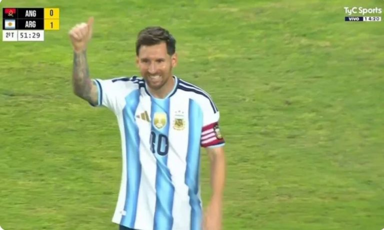 Watch Messi’s world-class goal against Angola today, and the reaction of the Angolan fans who forgot to cheer for their national team and instead created an earth,quake and a crazy fan celebration in honor of Messi scoring against their country!