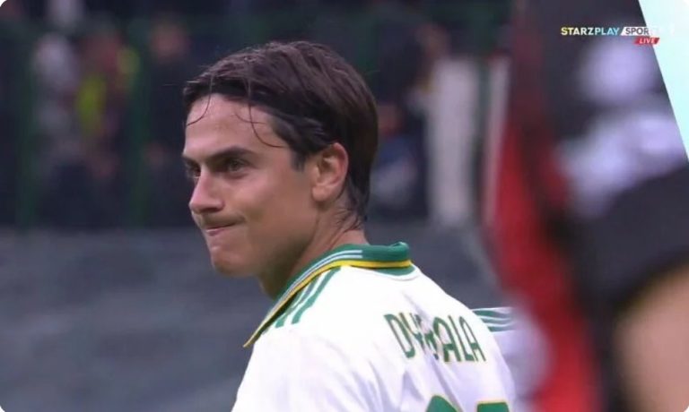 Watch Dybala’s decisive penalty against Milan in the final minutes of the match.
