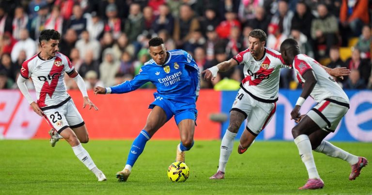 After disappointing draw against Rayo Vallecano… Mbappé expresses anger over teammate’s performance at Real Madrid!