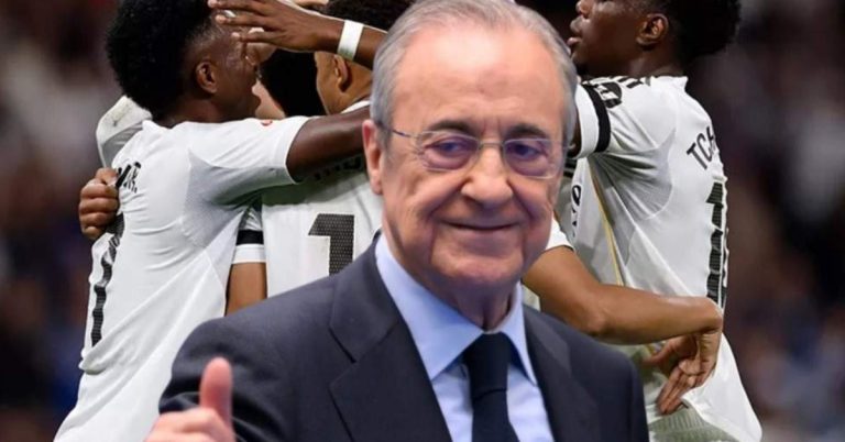 Florentino Pérez praises the young Real Madrid star: “If he continues like this, he will be a legend!”