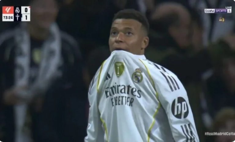 Send Mbappé back to Paris again, as this kind of scene cannot happen from a player who’s supposed to save Real Madrid from defeat.