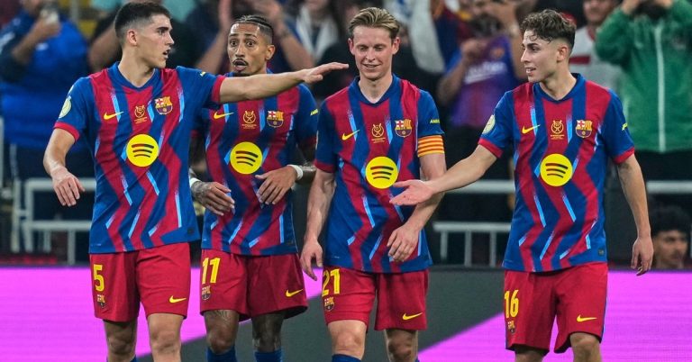 Barcelona strikes hard in Jeddah… An unexpected star steals the spotlight and puts Laporta facing a crucial decision