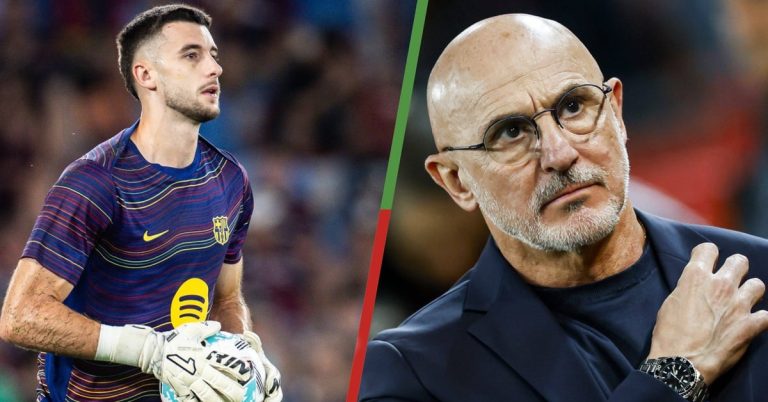 Luis de la Fuente surprises Barcelona goalkeeper Juan García ahead of the Argentina clash in the Finalissima!