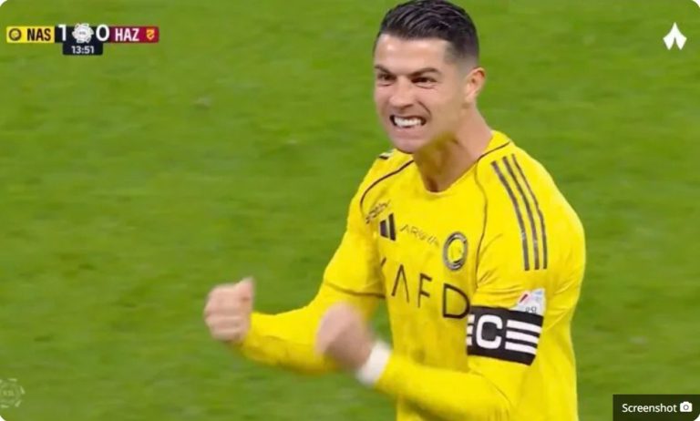 Watch! Cristiano Ronaldo becomes the first player in history to secure a 1-0 victory for his team before the kickoff even takes place.