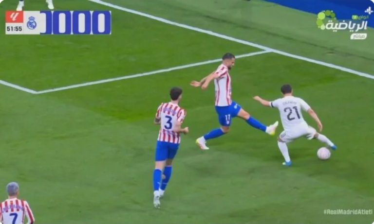 Brahim Díaz surprises everyone with the most cunning and sly football moment in the Madrid derby, ending with a goal that shook the entire stadium.