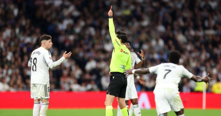 The Competitions Committee of the Spanish Football Federation issues a decisive ruling… Fede Valverde receives a sanction after his red card in the derby against Atlético!