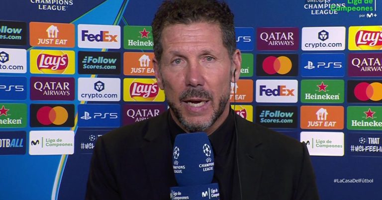 Diego Simeone sends a surprising message to Hansi Flick and Barcelona after the European elimination, sparking controversy!