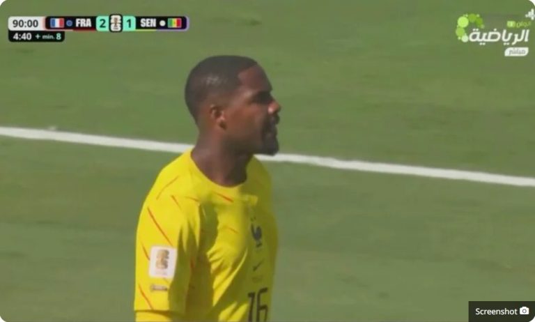 For the first time in the history of the World Cup, Senegal’s historic goal against France will be counted as three goals due to the legendary method used by Ibrahim Mbaye in this scene.