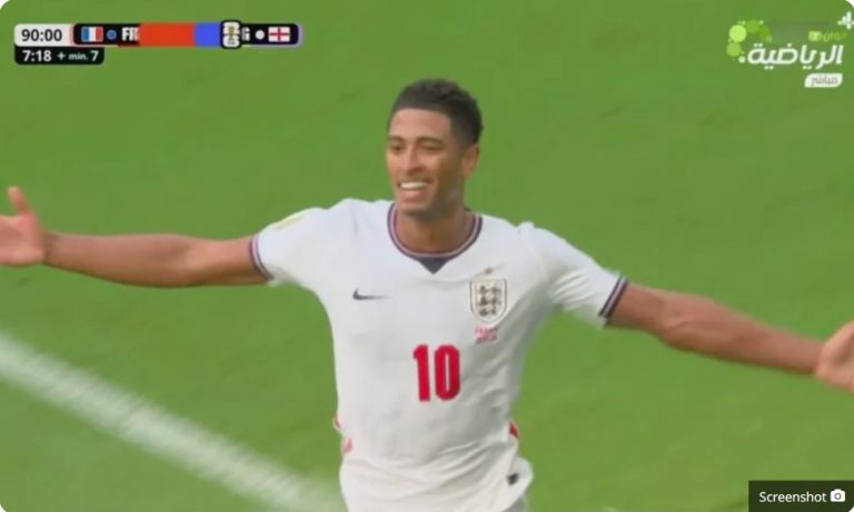 Watch: Bellingham abandons sportsmanship and humiliates the French players before scoring a historic goal they will never forget for the rest of their lives.