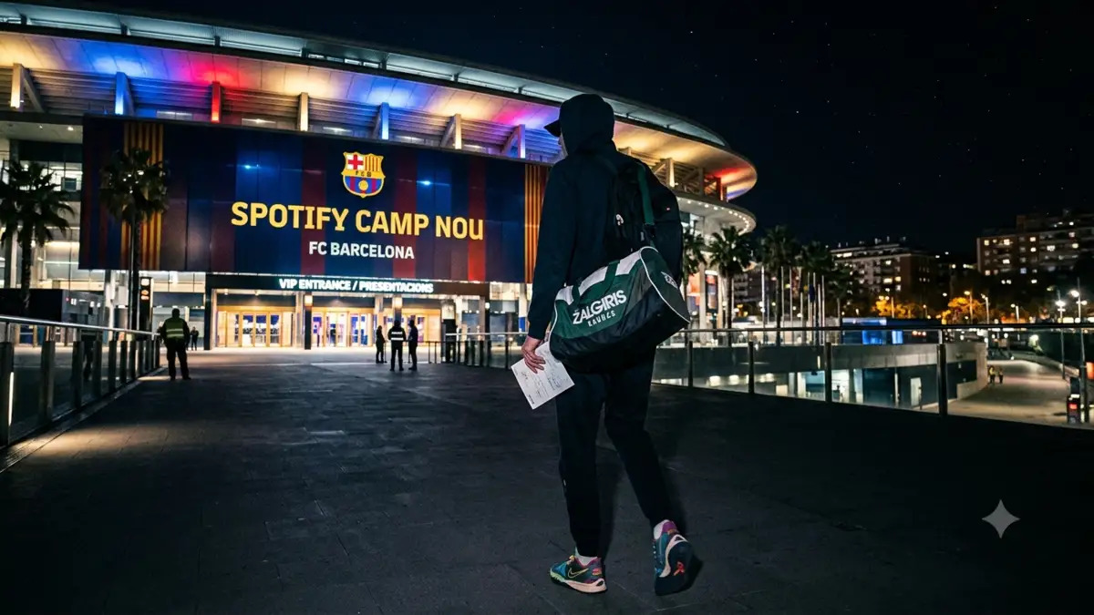 A Surreal Surprise… A Player Buys Out His Own Contract and Pays the Release Clause to Escape Barcelona Before His Official Presentation!