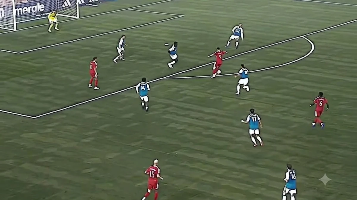 Lewandowski scores two goals with Chicago Fire in Major League Soccer.