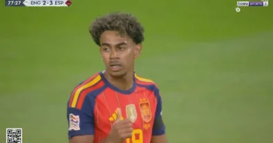 WATCH the unbelievable madness Spain’s players pulled off against England in the heart of Wembley Stadium!