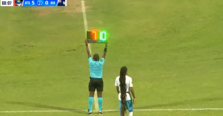 WATCH the incident that made Scipio’s hair the star of the strangest and most bizarre story in the CONCACAF Nations League, after the long hair of the Anguilla player became the reason for 2 opposing players being sent off during a single match, in a scene that is unbelievable no matter how many times you watch it!