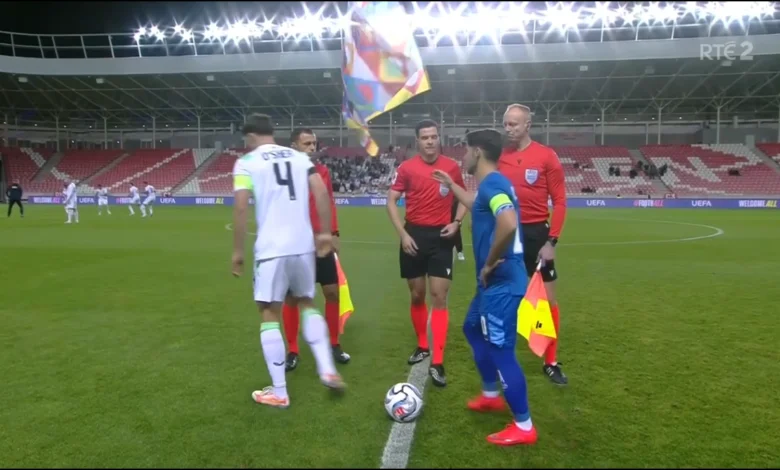 WATCH what the Irish hero did to the player from the “nothing” team before the opening whistle of their match today in the UEFA Nations League!