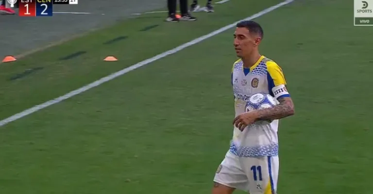WATCH the historic, insane free kick scored by Di María in a fantasy-like fashion against Estudiantes, announcing a historic comeback that handed the title to his team, Central!!