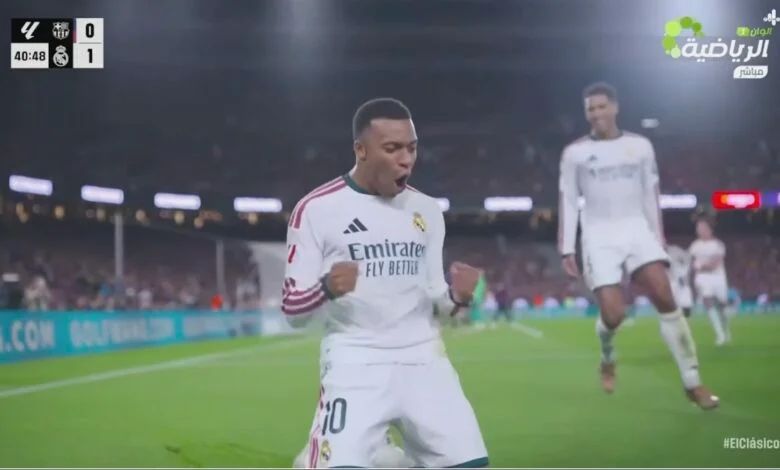 Mbappé Scores the STRANGEST Goal in El Clásico History With the ABSURD Way He Scored Real Madrid’s First Goal Against Barcelona!