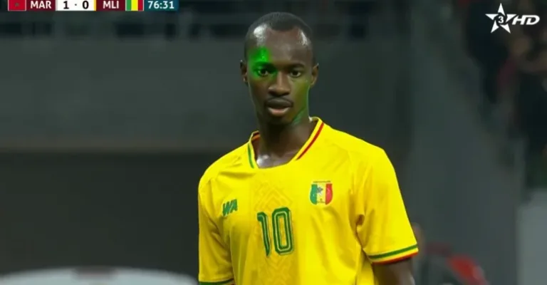 Watch the insane and unbelievable free kick that saved Mali from defeat against Morocco in the final minutes, leaving the fans and commentator in shock because of the incredible way it stunned everyone!