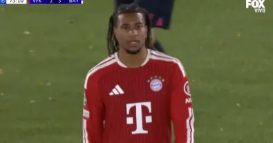 Watch the CRAZY moment Michael Olise was sent off, causing Bayern to stumble and becoming the talk of Europe and the entire world because of what happened between him and the Viking player in the closing minutes of the match!!