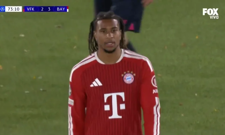 Watch the CRAZY moment Michael Olise was sent off, causing Bayern to stumble and becoming the talk of Europe and the entire world because of what happened between him and the Viking player in the closing minutes of the match!!
