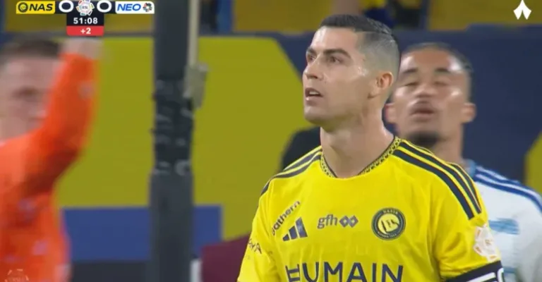 Cristiano Ronaldo’s strange and shocking penalty that made commentator Fares Awad fall silent and left him stunned and shocked live on air because of CR7’s completely unexpected move!!