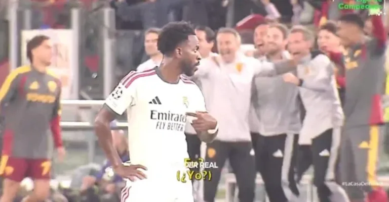 EXCLUSIVE CAMERA FOOTAGE: Vinícius Júnior’s Real Madrid career comes to an END because of what he did to José Mourinho during his substitution against Roma in the UEFA Champions League!