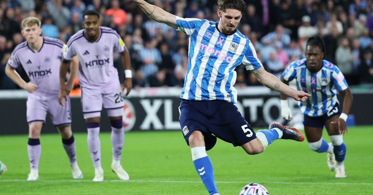 Coventry thrash Newcastle 4-1 to end a 25-year wait for a Premier League home win