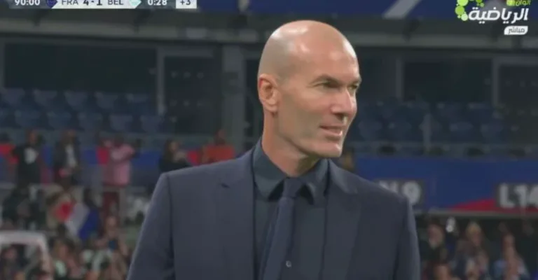 The Historic Zinedine Zidane Moment That Stunned the French and Belgian Players at the Age of 54 and Made the Fans Jump Out of Their Seats in the Stadium!