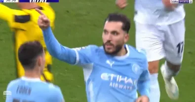 Watch Rayan Cherki’s Incredible, Historic Goal Against AEK Athens in the UEFA Champions League, Along With the Insane Reactions of All Manchester City Players and an Earthquake of Fan Celebrations!!