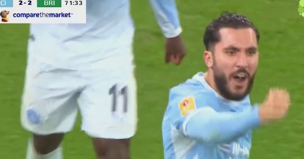 Watch What Rayan Cherki Did to the Ball to Make It Fly in This TERRIFYING Way and Leave Brighton’s Goalkeeper in SHOCK!