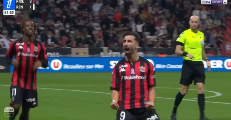 Watch Amoura’s incredible goal against Rennes in the French League today!