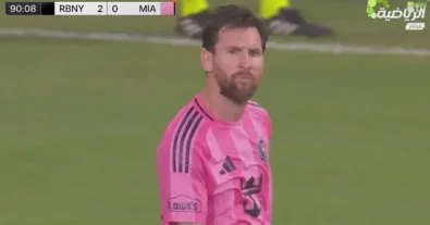 The shocking scene that will make Messi leave Inter Miami immediately and announce his retirement from football for life because of what the goalkeeper and defender did in the final minute of the match!