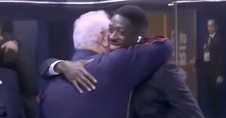 A Very Special and Emotional Moment: Ousmane Dembélé Gets Emotional as He Meets Yesterday’s Friend!