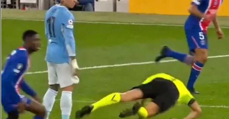 The INSANE scene that racked up MILLIONS of views in the blink of an eye after what happened between Argentine star Enzo and the referee during the Manchester City vs. Paris Saint-Germain Champions League match!