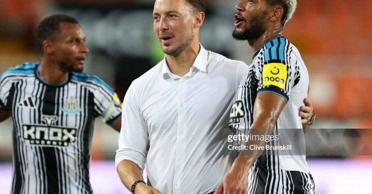 Newcastle boss admits the mistake that cost them at Coventry.. and sends fans a surprise message