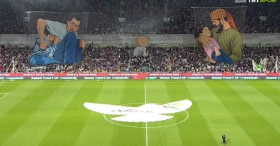 Konyaspor fans challenge the entire planet, sending a powerful message to a silent world before the historic clash against our national team!!